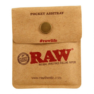 Raw Pocket Ashtray, Reise-Aschenbecher, 7,5 x 9 cm
