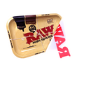 RAW Classic Dab Tray, Metal Rolling Tray with...