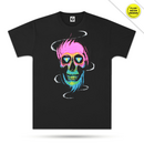 MAGIC LEAF Herren T-Shirt Skull, Glow in the Dark