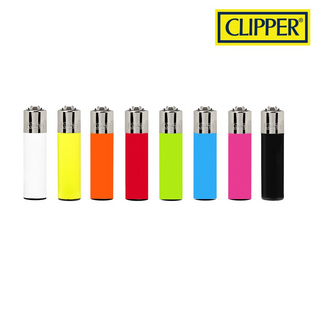 Feuerzeug Clipper Pocket, div Farben (Fluo), h 65mm 16mm