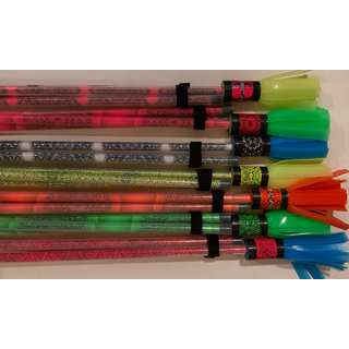 Flowersticks - NEON printed blacklight, different...