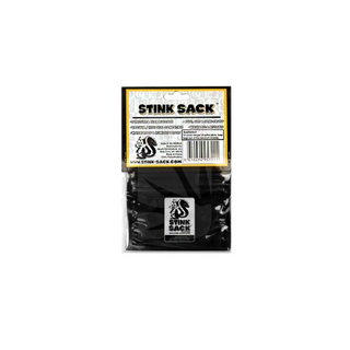 Stinksack, XS, 10pc-Pack, 10x7,6cm (ca 8,5x4,5 innen), BLACK, smell proof