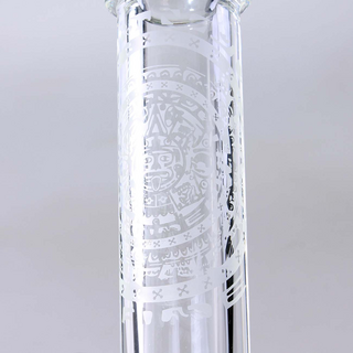 Black Leaf Ice-Beaker Maya, h 32cm,  130/51mm, NS18/14, WS 9mm
