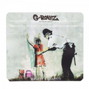G-ROLLZ x Banksy, Smell-Proof Baggies, 90 x 80 mm, 'Girl Being Frisked' 1 Stk lose