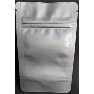 Mylar-Druckverschluss-Beutel, Silber, 18µ, 140x85mm,...