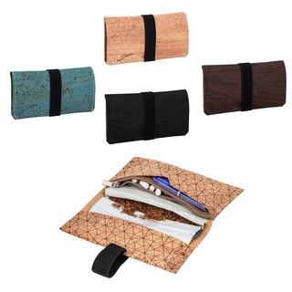 Simaru, Kork-Tabaktasche Lisboa, 155x80x10mm, div Farben