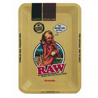 RAW Rolling Tray Girl large, 34 x 27,5 x 1,5 cm