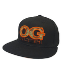 420 Flat Caps OG-Kush black, (Snapback - one Size)