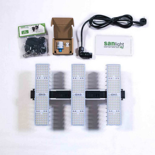 Sanlight EVO LED Set 60 | Lampenaufhngung | Dimmer und Kabel | 190 Watt | 520 mol/s