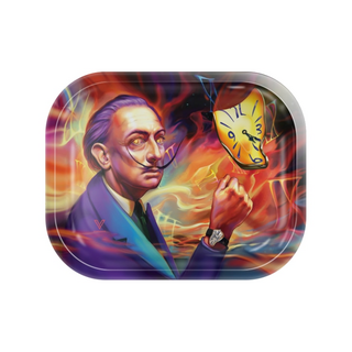 Rolling Tray Metall, Dalirious Small, 18x14 cm