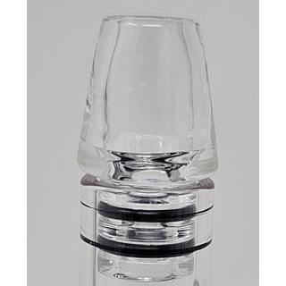 DripTip MTL-Mundstck Glas (fr Tiny Might), dm 10,5mm, h 28,8/15)mm