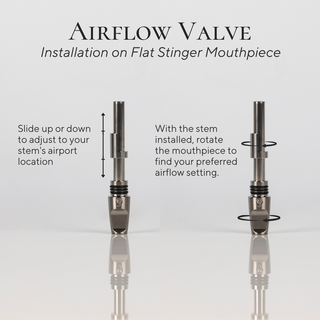 Simrell Ti Airflow Valve