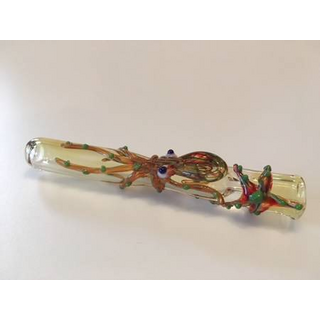 DuoGlass One-Hitter M16, Octopus, colorchanging yellow,...