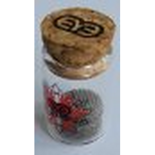 Stahlsiebe 16,5 mm, Red Eye Amazed, 25 Stk im Glas