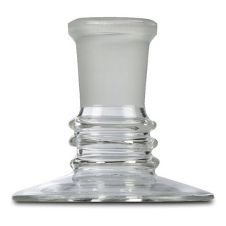 Kopf-Ständer klar, für 1 Kopf, 18,8mm