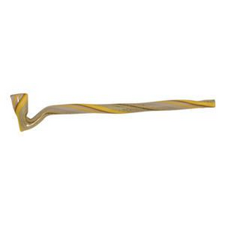 Glaspfeife dünn farbig, L ca 15cm, dm ca 9mm