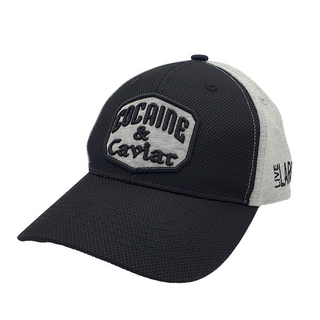 420 Trucker Cap Caviar Black/Grey Mesh, by Lauren Rose (Snapback - one Size)