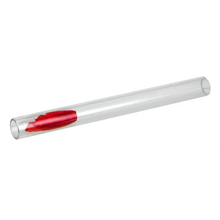 Ziehrohr Glas Love Roses, 100mm, dm innen 7mm