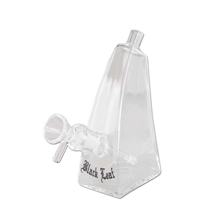 Black Leaf Mini-Bong/Wasserfilter Pyramide curved...