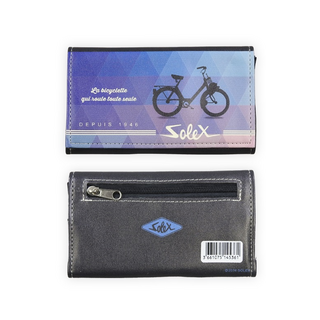 Tabakbeutel Kunststoff, Solex blau, 13,2 x 14,0 x 8,0cm,...