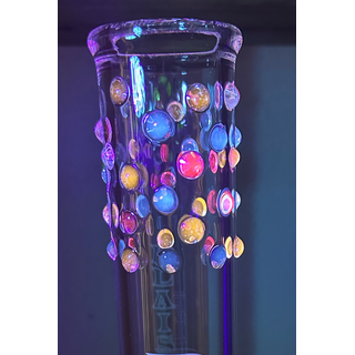 Plaisir UV Beaker Bubbles, 5mm, NS 18,8mm, h ca 45cm, mit...