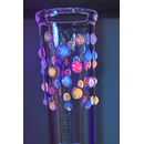 Plaisir UV Beaker Bubbles, 5mm, NS 18,8mm, h ca 45cm, mit...