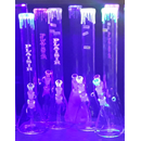 Plaisir UV Beaker Drops, 5mm, NS 18,8mm, h ca 45cm, mit...