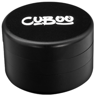 Cuboo Ultra Grinder Aluminium, dm 62mm, 3 ltg, schwarz