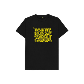 THTC Kids Organic Cotton T-Shirt, Daddy, Daddys Cool dark...