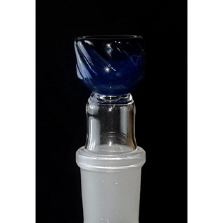 Orglasmus Art-Head, NS 18,8mm, Smaragd Blue Lined