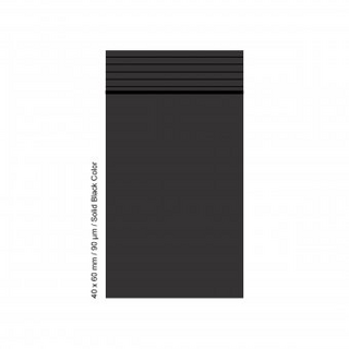 Baggies 40x60,x0,09mm (DICK), SCHWARZ, 100 Stk