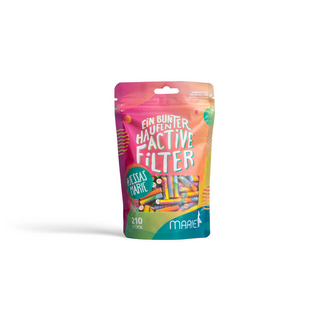 MARIE ein bunter Haufen Aktivkohle Filter 6mm, 210 Stk, bunt