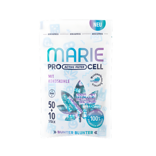 MARIE Pro-Cell Aktivkohle Filter bunter Blunter, dm...